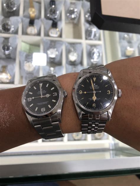 rolex 114270 vs 1016